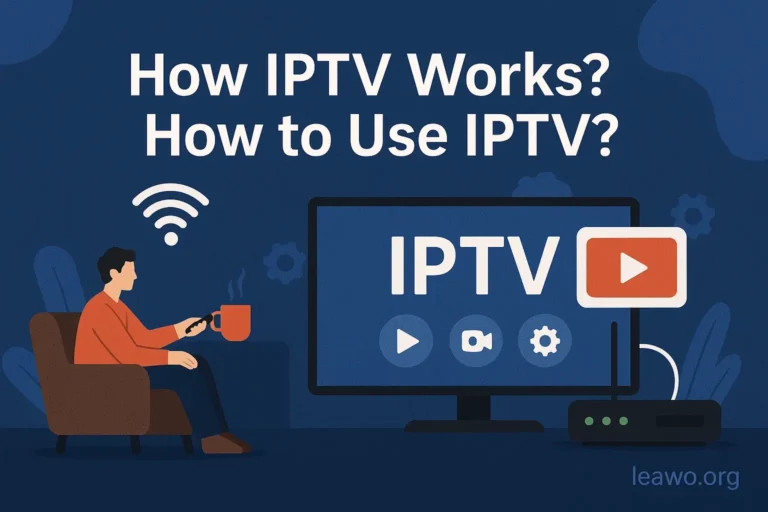 How IPTV Works How to Use IPTV