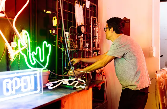 Neon Signs The Bright Trend Transforming Modern Spaces